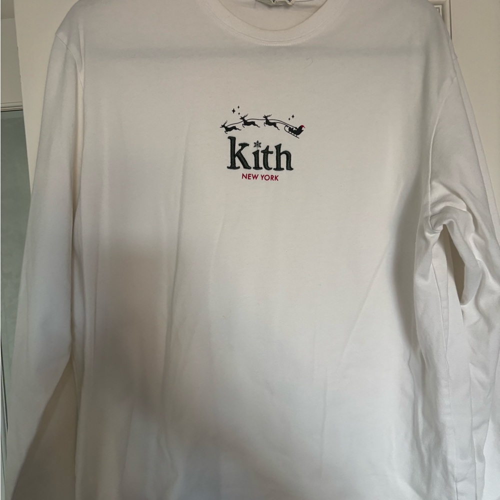 Kith New York White Long Sleeve Shirt